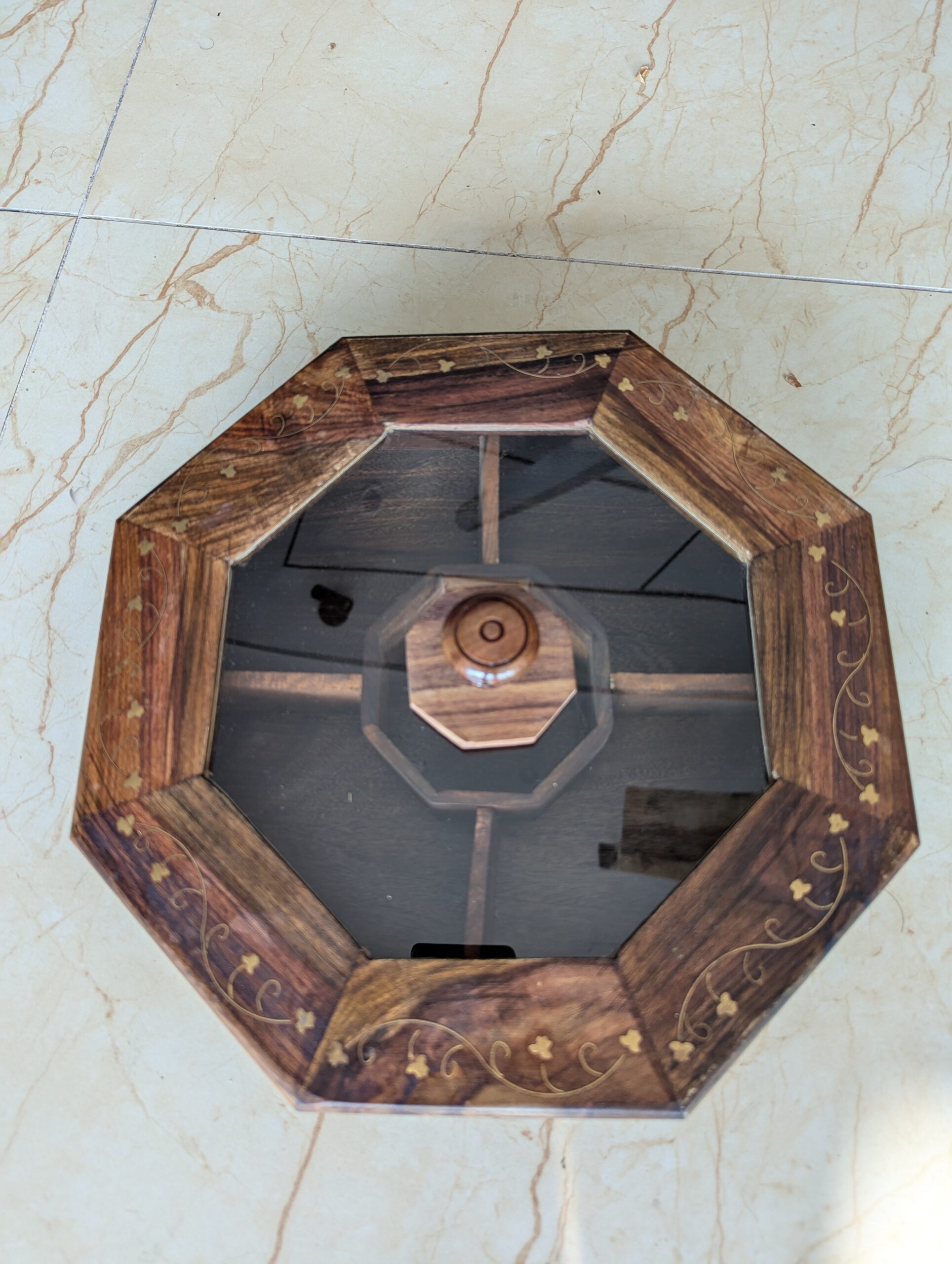 Handmade Sheesham premium Dry fruit Box – Carved & Brass Inlay Variants (31x31x10 cm) – Free Worldwide Delivery